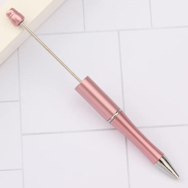 30PCS Multi Color Beaded Pen DIY Star Ocean Beadable Ballpoint Ball Pen Three Color Gradient Gift Advertising Pens 6