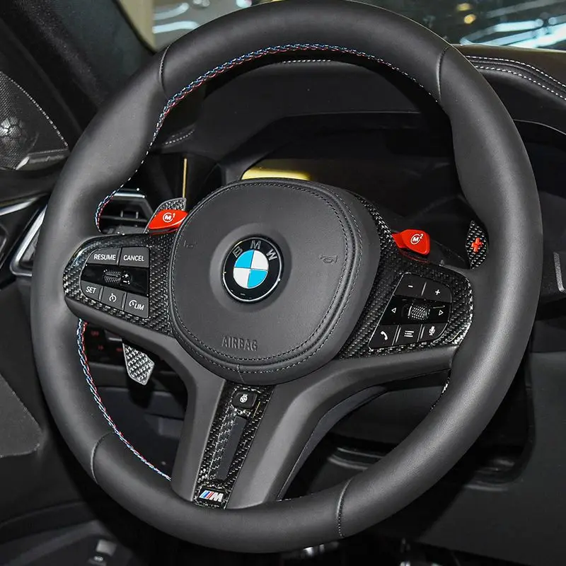 BMW M3 M4 i3 i4 Z4 X3 X4 X5 X6 X7 12345678 시리즈 스티어링 휠 M1M2 버튼 모드 스위치 M 스포츠 단추 수정 액세서리