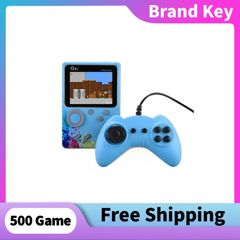 New G5S Inch Video Game Console Mini Portable Retro TV