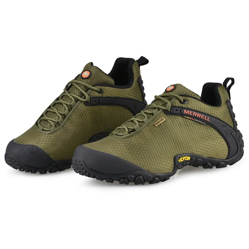 Original Merrell Men Women Breathable Mesh Camping Outdoor Sports Shoes For Male Waterproof Mountaineer Climbing Sneakers 36-46