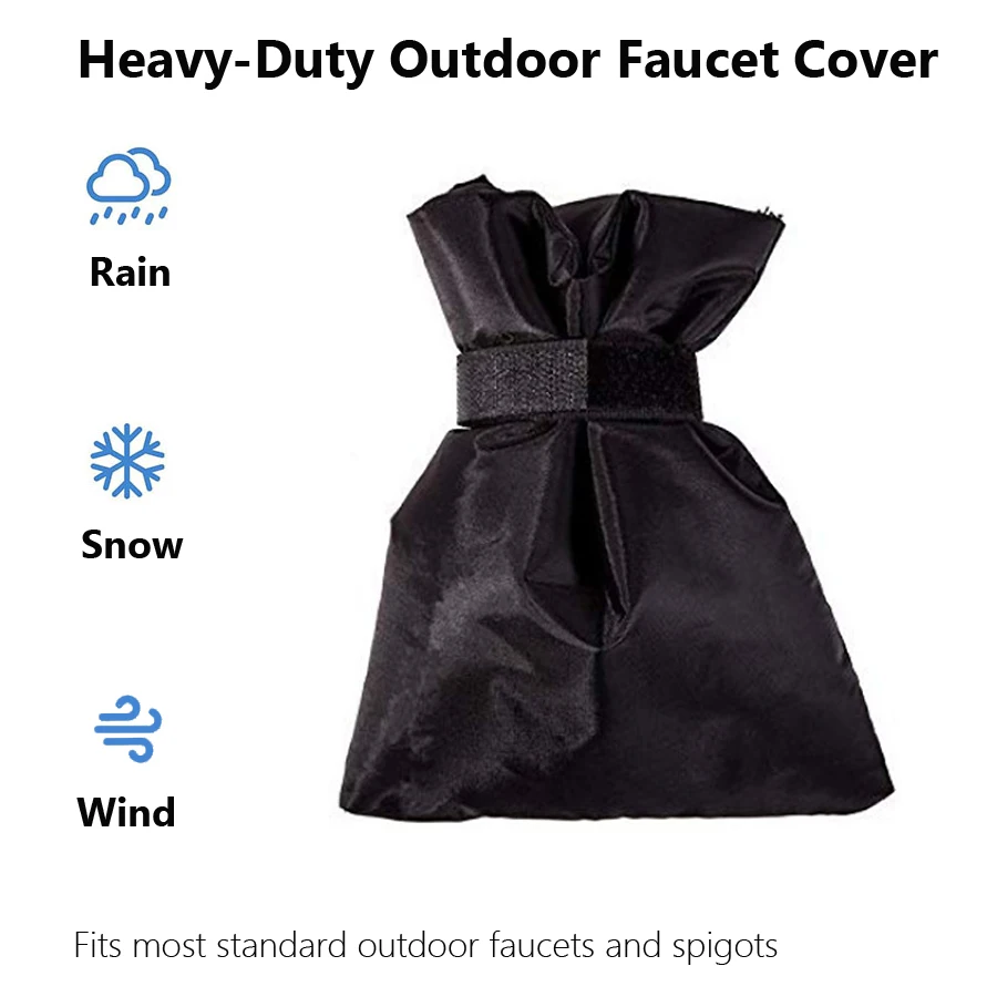 Outdoor Faucet Cover – Winter Freeze Protection 2