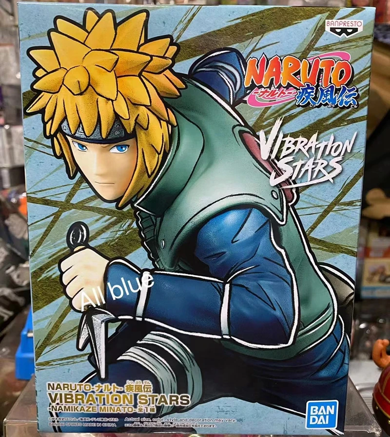 Оригинальные фигурки Banpresto Shippuden вибрирующие звезды Minato Namikaze Аниме игрушки |