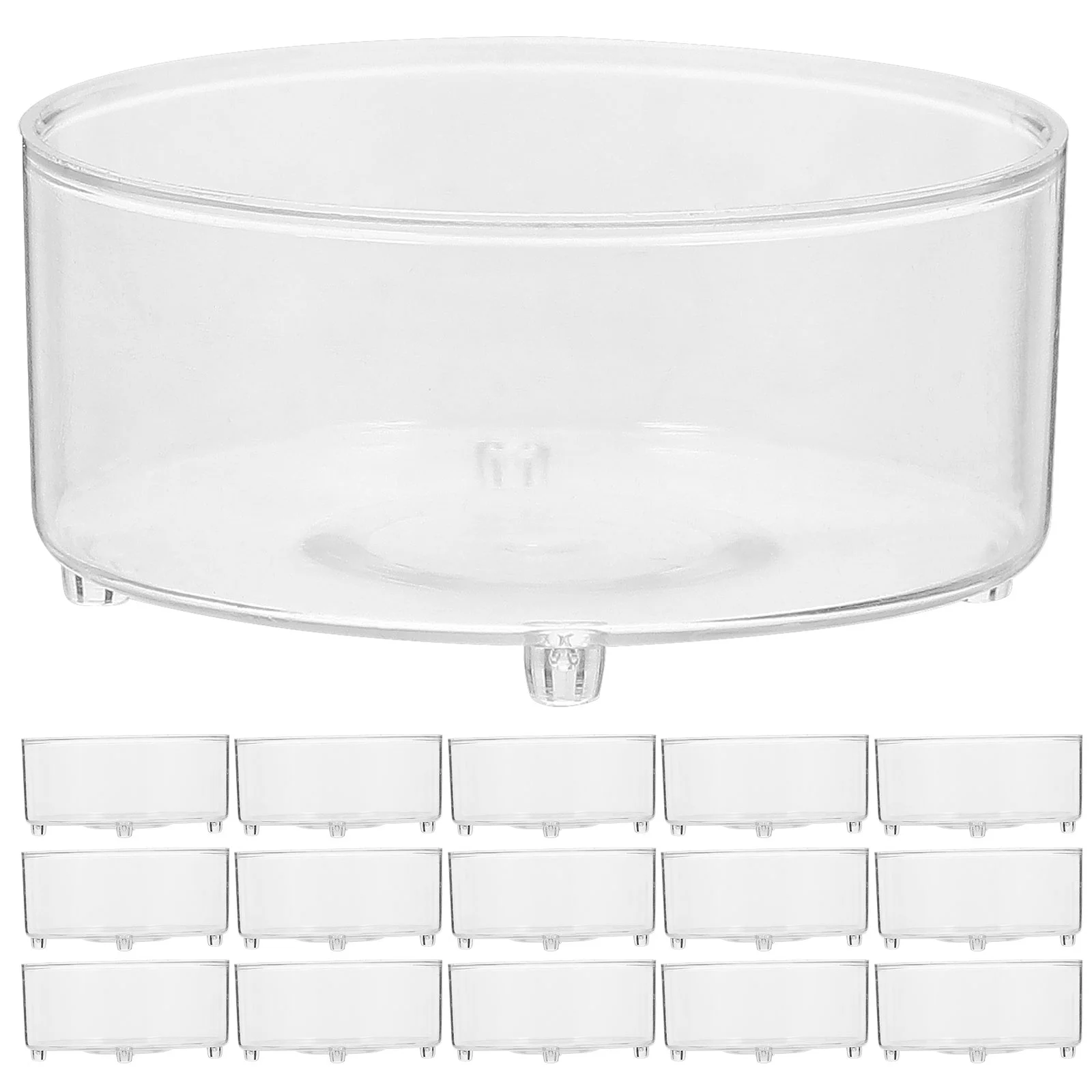 

100 Cup Transparent Cup Clear Cup Clear Cups for Making- Circle