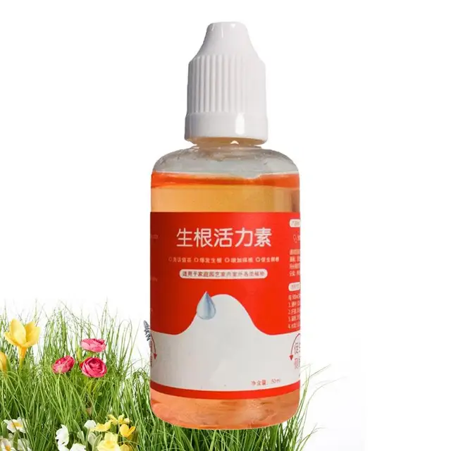 50 Ml -Es Növényi Növekedés Fokozó Kiegészítő Gyors Gyökérzet -Stimulátor Növények Termesztési Ágensek Tápanyag -Oldatához - Image 5