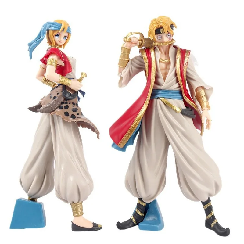 

22cm One Piece World Travel Arabian Sabo Standing Model Boxed Pvc Action Figure Collection Statue Anime Doll Toys Kids Gifts