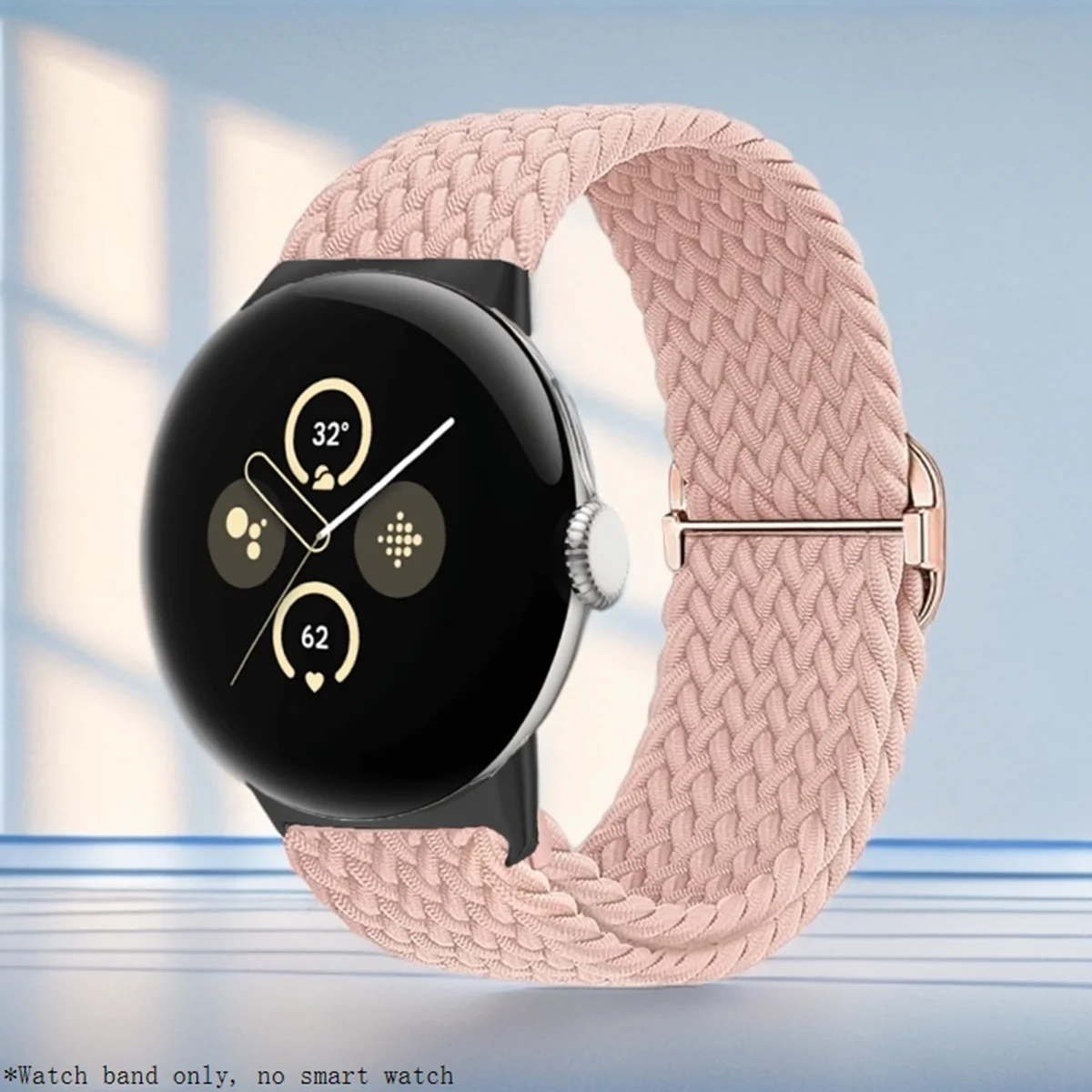 Premium Nylon Stretch Bands for Smartwatch - Universal Sport Straps for All Genders