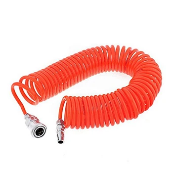 Pneumatic Tools Hose Air Pneumatic Hose Spiral Pipe Air Compressor Hose Long Pneumatic  Hose Air Compressors Outer Diameter