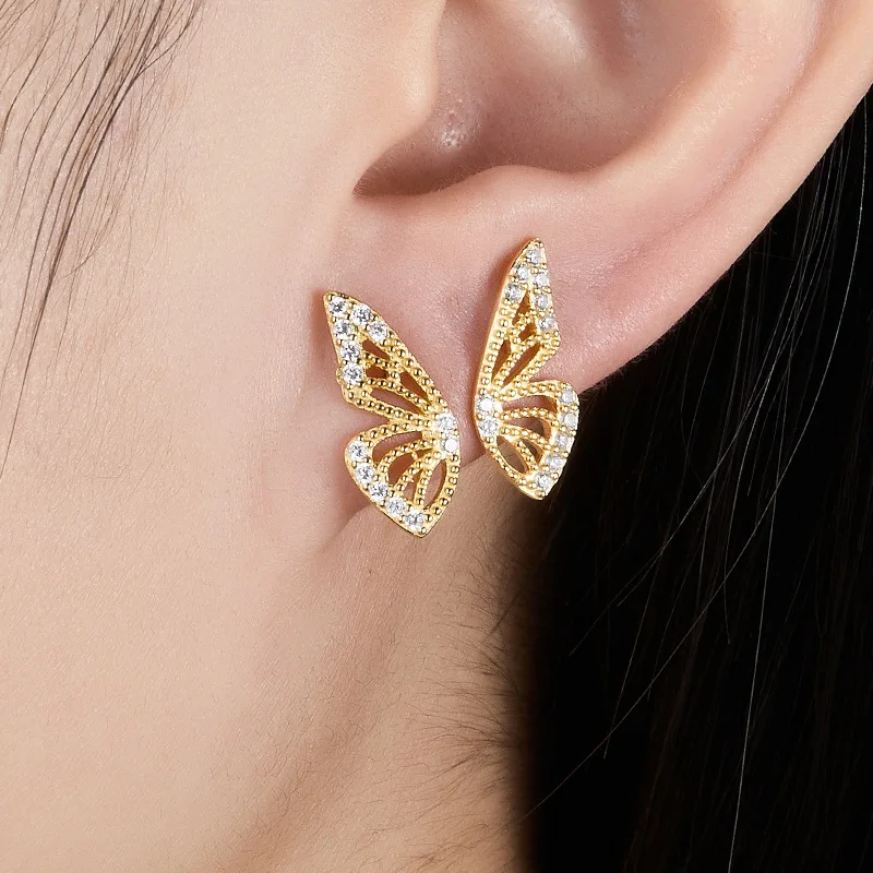 [DOROCY] 14k Vivian Colorbar Long Earrings 韓国アクセ Kyounuo Lovely Gold Filled Cz Drop Dangle Earrings For Women