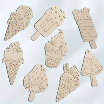 Wooden Ice Lolly Crafts 1