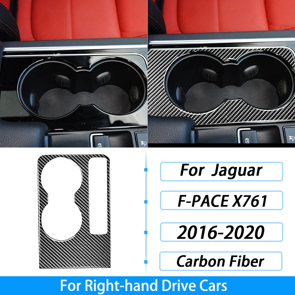 Accessori auto per Jaguar F-TYPE 2013-2022 K interno in morbida fibra di carbonio cruscotto decorazione Console Cover Trim Stickers  34