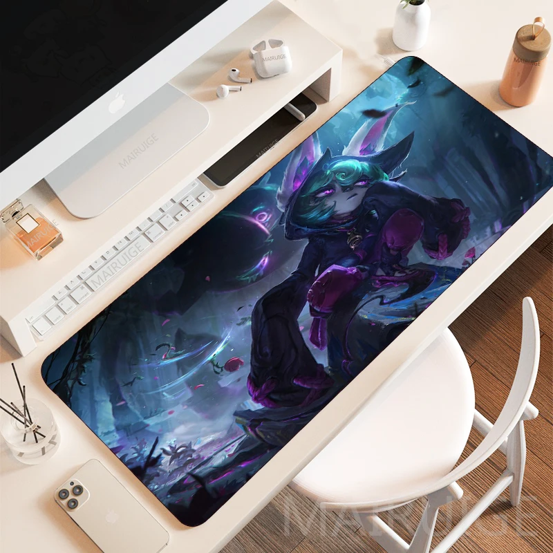 

30*80/40*90cm LOL MousePad Gaming Accessories Gamer Desk Mat Rug Large Mousepads Play Mats The Gloomist Vex Keyboard Mouse Pad