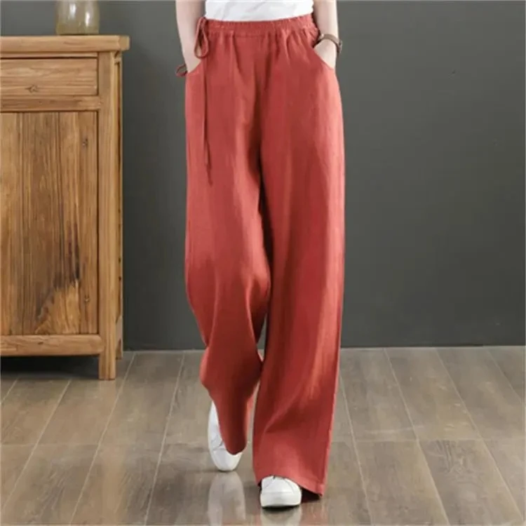 Pantalon Palazzo Rayé à Jambe Extra-large – La Boutique De Nannye