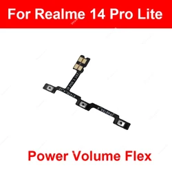 Power Volume Button Switch Keys Flex Cable Replacement Parts (14 Pro Lite)