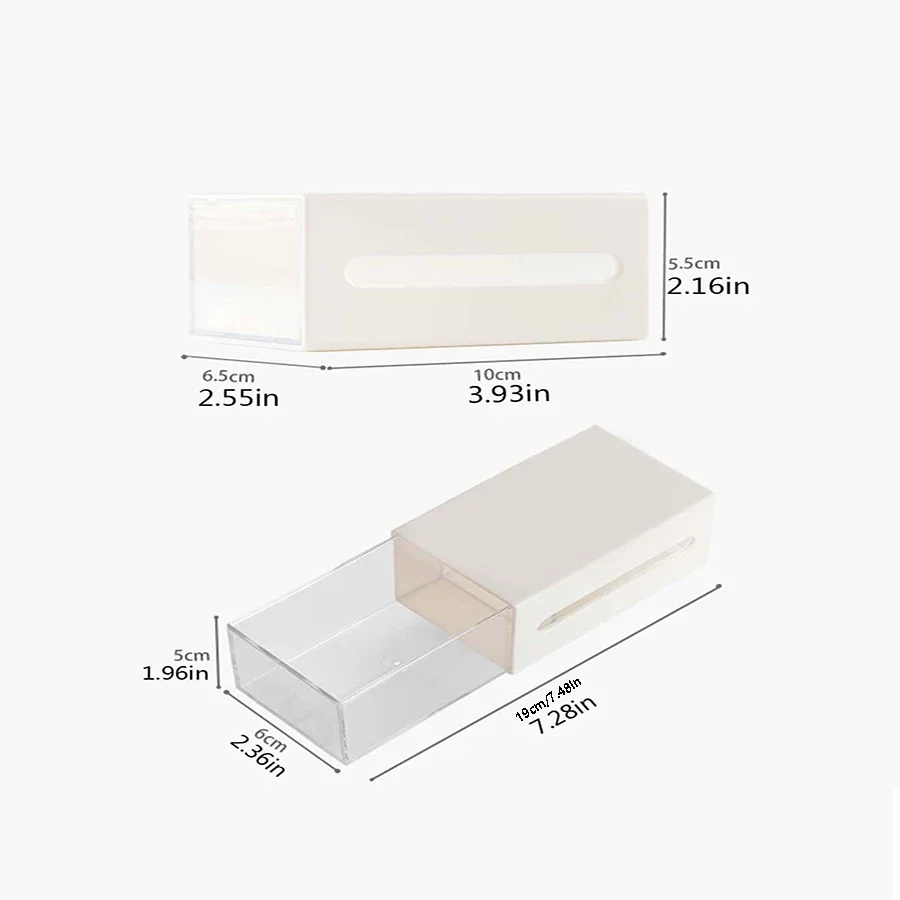 1pcs bathroom wall-mounted cotton swab storage box without punching flip-top storage box mini miscellaneous box 6