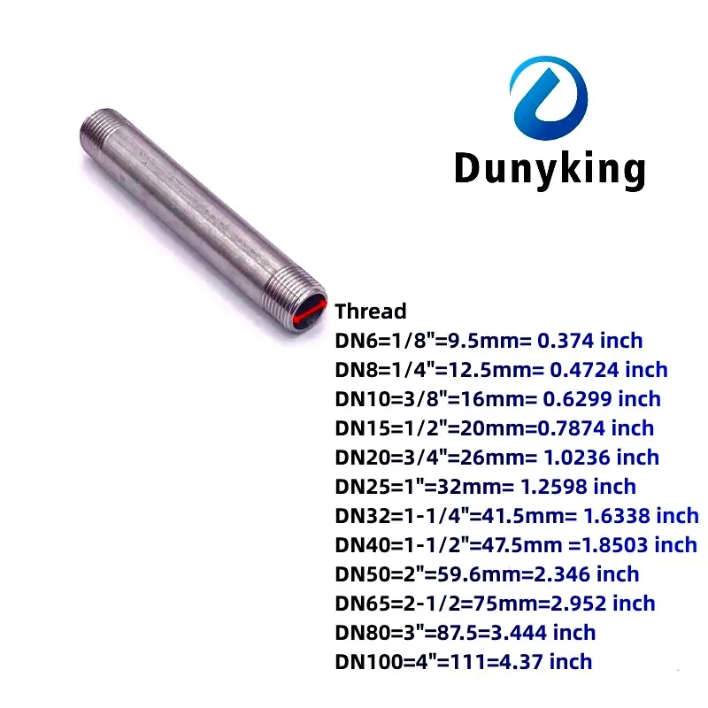 シームレスパイプ継手コネクタアダプタ 1/2 "3/4" 1" 長さ 2.5-100 センチメートルオス X SS304 継手 ステンレス ねじコネクタ  アダプタ 1/8" 1/2" 3/8" 1/4" オス SS304 ダブルオスパイプ接続 1/8インチ 1/ 4インチ 1/2インチ 3/ 4インチ 1インチ  ステンレススチール ... 1個 3/8インチオスねじ等しい300mm延長チューブパイプ継手304ステンレススチールコネクター