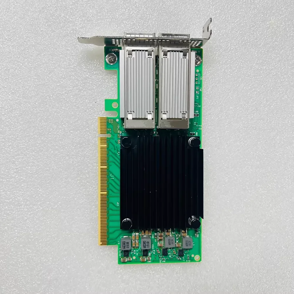 MCX516A-CCAT ConnectX-5 100Gb 듀얼 포트 기가비트 광 네트워크 카드 QSFP28 PCIe 4.0 CX516A-CDAT
