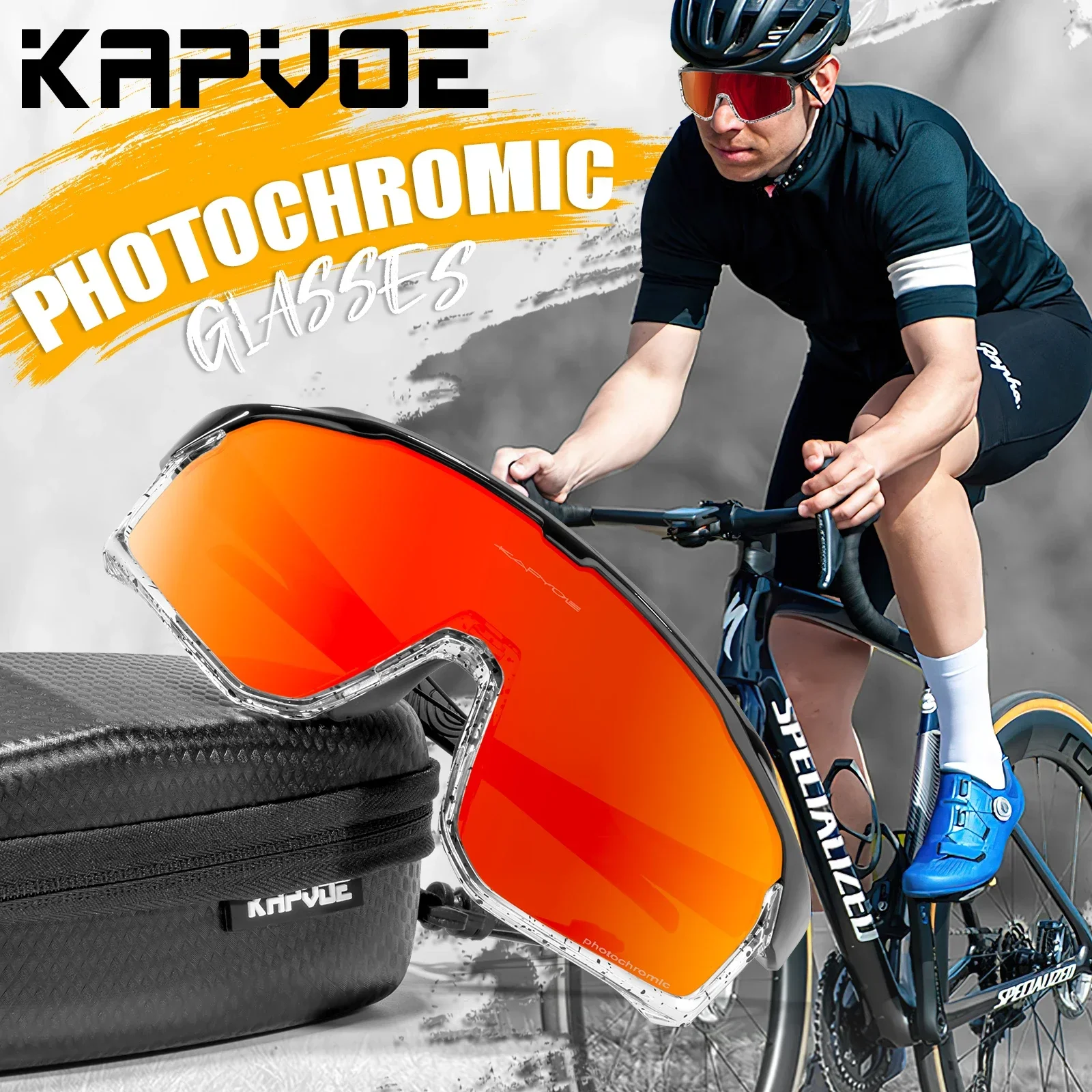 Gafas de sol fotocromáticas para hombre y mujer, lentes polarizadas para  ciclismo de montaña, deportes al aire libre, UV400, 2023 - AliExpress