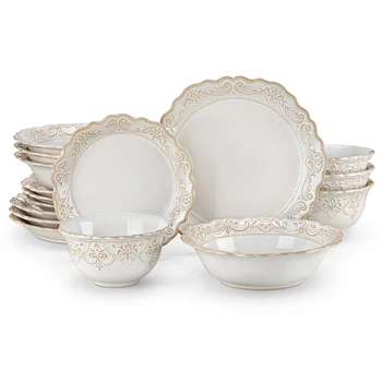 Relief Stoneware Dinner Set 1