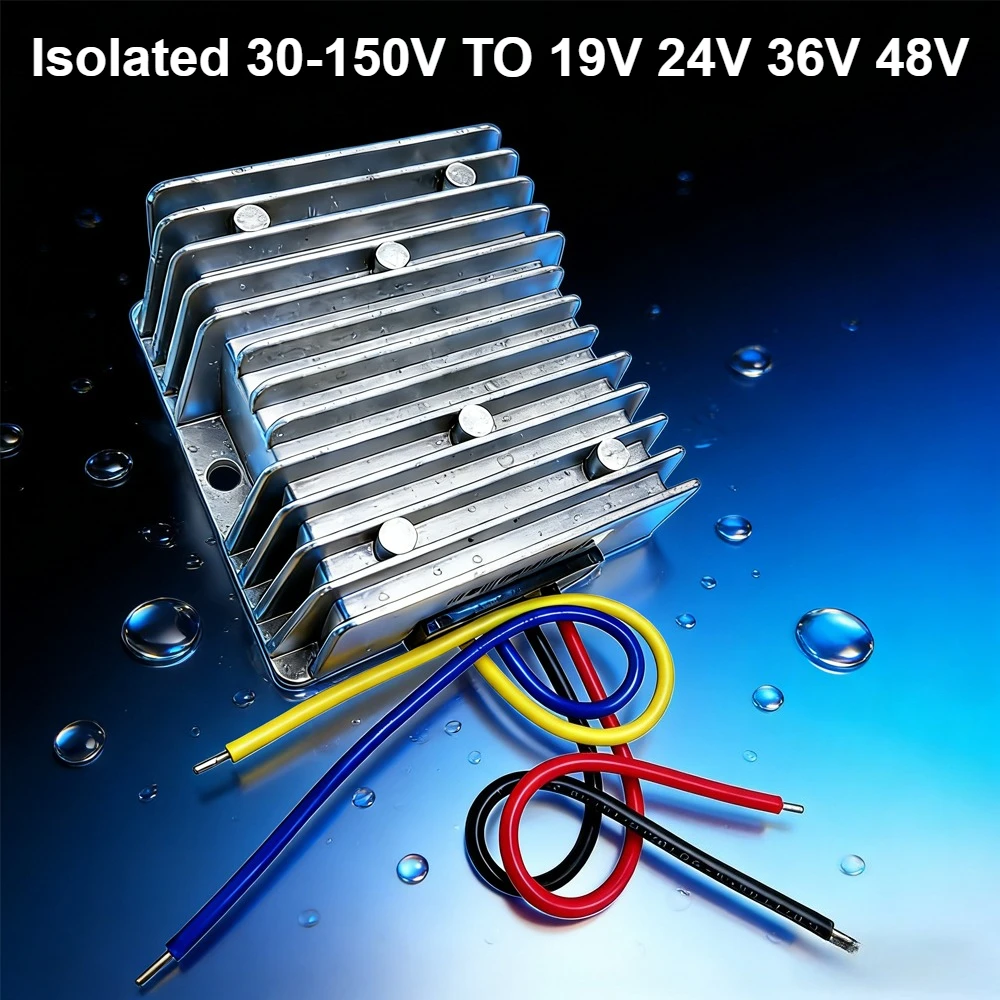 Isolated DC DC Converter 30V-150V to 19V 24V 36V 48V 2A-6A Voltage ...