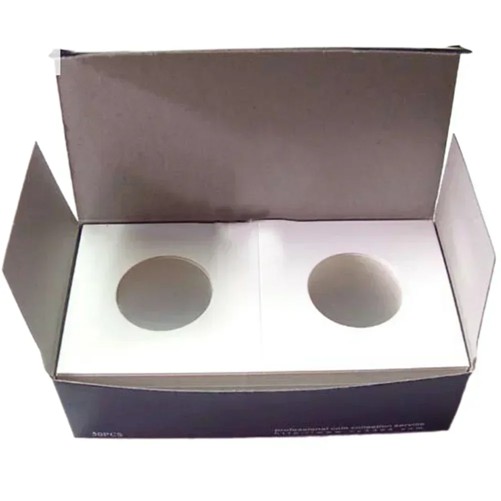 12 Specifications Cardboard Coin Holders Coin Album Collection Books Differ Size Holders Cover Flip Clip Storage Cases Box