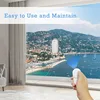 Tosima W2 Window Cleaner Robot, Automatic Cleaning with Intelligent Path Planning,3800Pa Suction Power,Edge Detection Technology 4