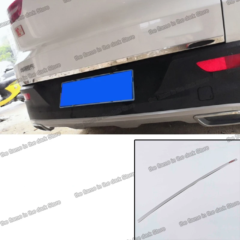 

car taildoor edge trims decoration for jetour x70 2018 2019 2020 2021 x70s accessories auto styling exterior rear door parts