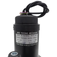 DC24V 76ZY-05 Wire Feeder Motor 1.0-1.2mm 18m/Min Double Drive Mig Wires Feeding Assembly Motor With Tachometer Feedback C4B 2