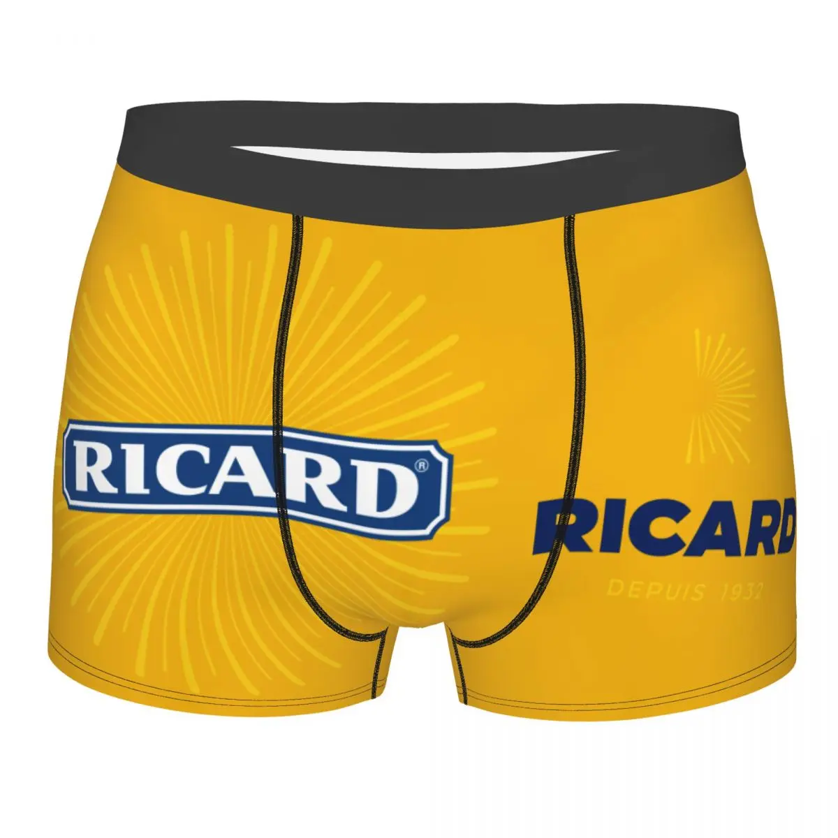

Cool Marseille France Ricards Boxers Shorts Panties Men's Underpants Stretch Briefs Underwear