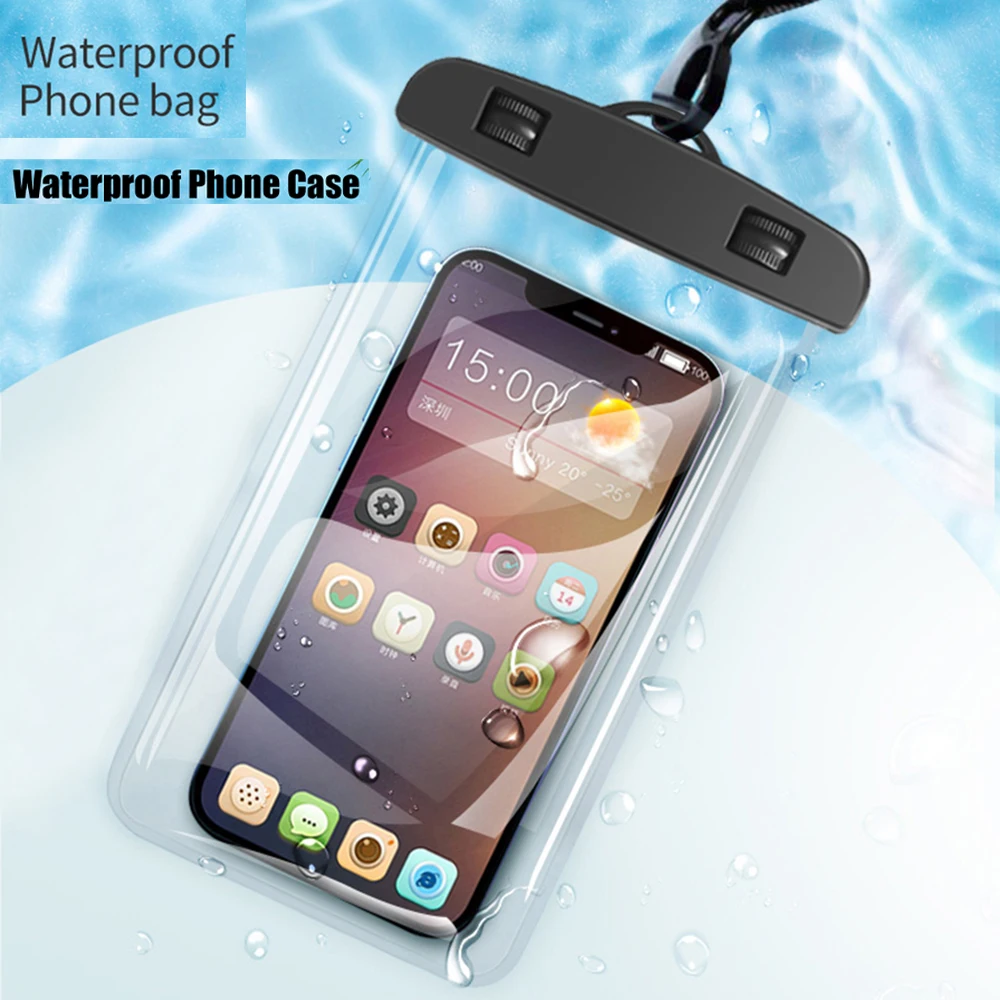 Universal Waterproof Phone Case - Air-Tight Underwater Protection Pouch