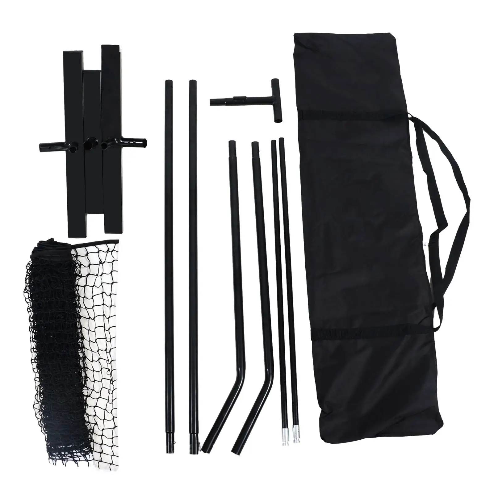 

Pickleball Net System Pickleball Court with Storage Bag 670cmx90cm