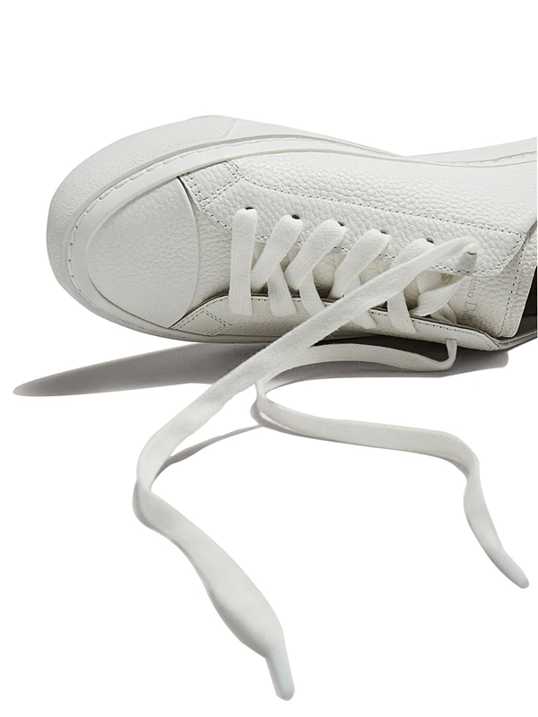 Maxdutti Fashion Girls Casual Shoes Woman England Simple White Cowhide Genuine Leather White Women Shoes Sneakers Women