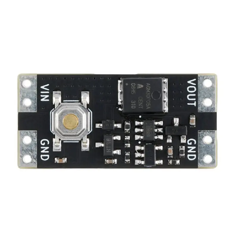 GROCE-20Pcs 단일 본드 버튼 바이스테이블 스위치 모듈 4.5-26V 1.3UA 부하 10A 저전력 광전압 미니 원 키 스위치 모듈