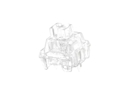 High Transparency Pre - Lubed Dust - Proof Linear Mechanical Keyboard Switch (10PCS)