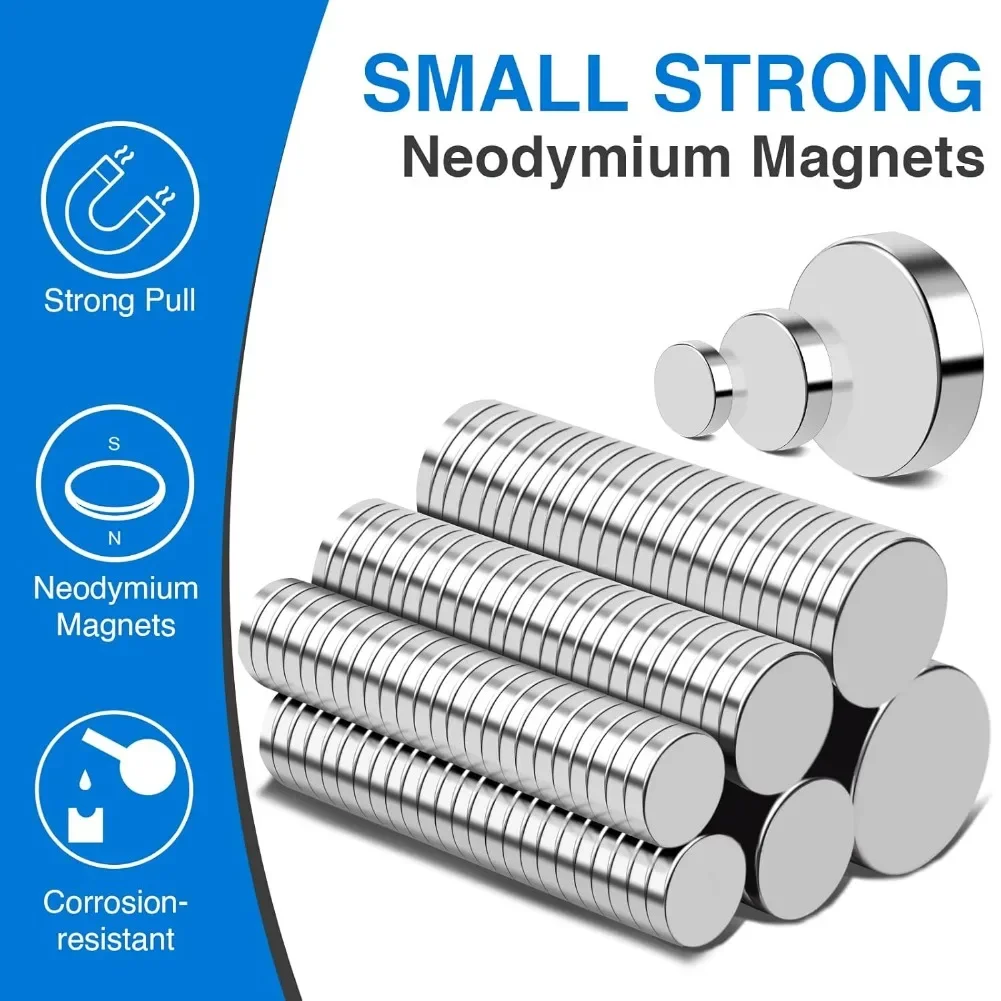 Ultra-Strong Neodymium Magnetic Discs - High-Performance Permanent Magnets