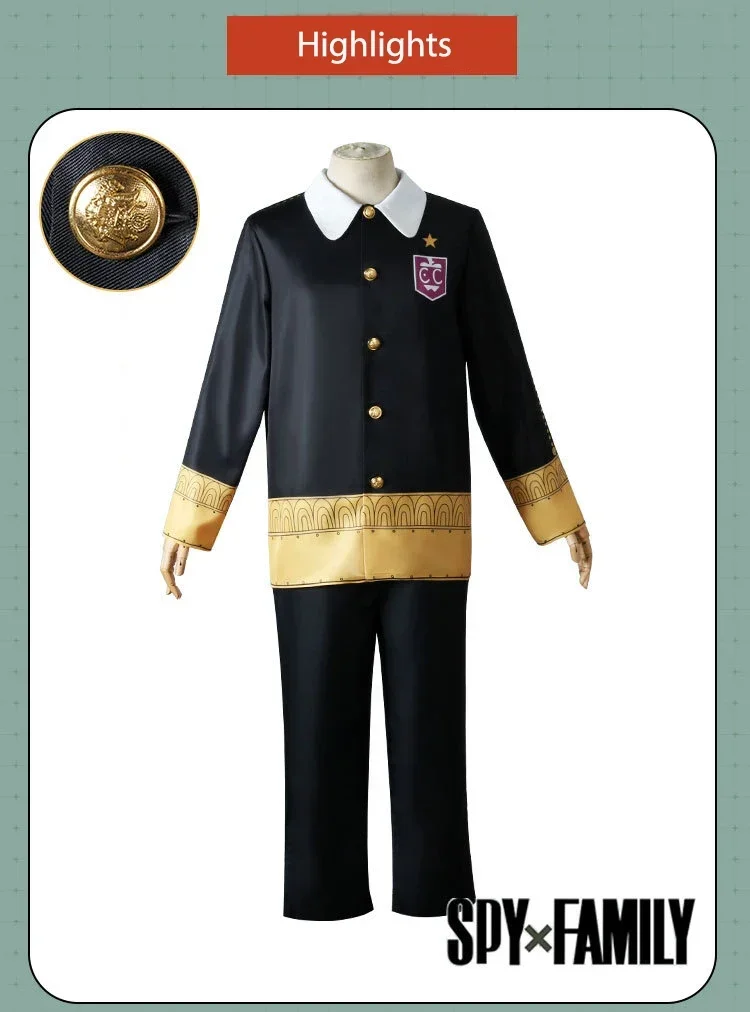 Spy x Family Damian Desmond Eden Academy Uniform Cosplay Costume