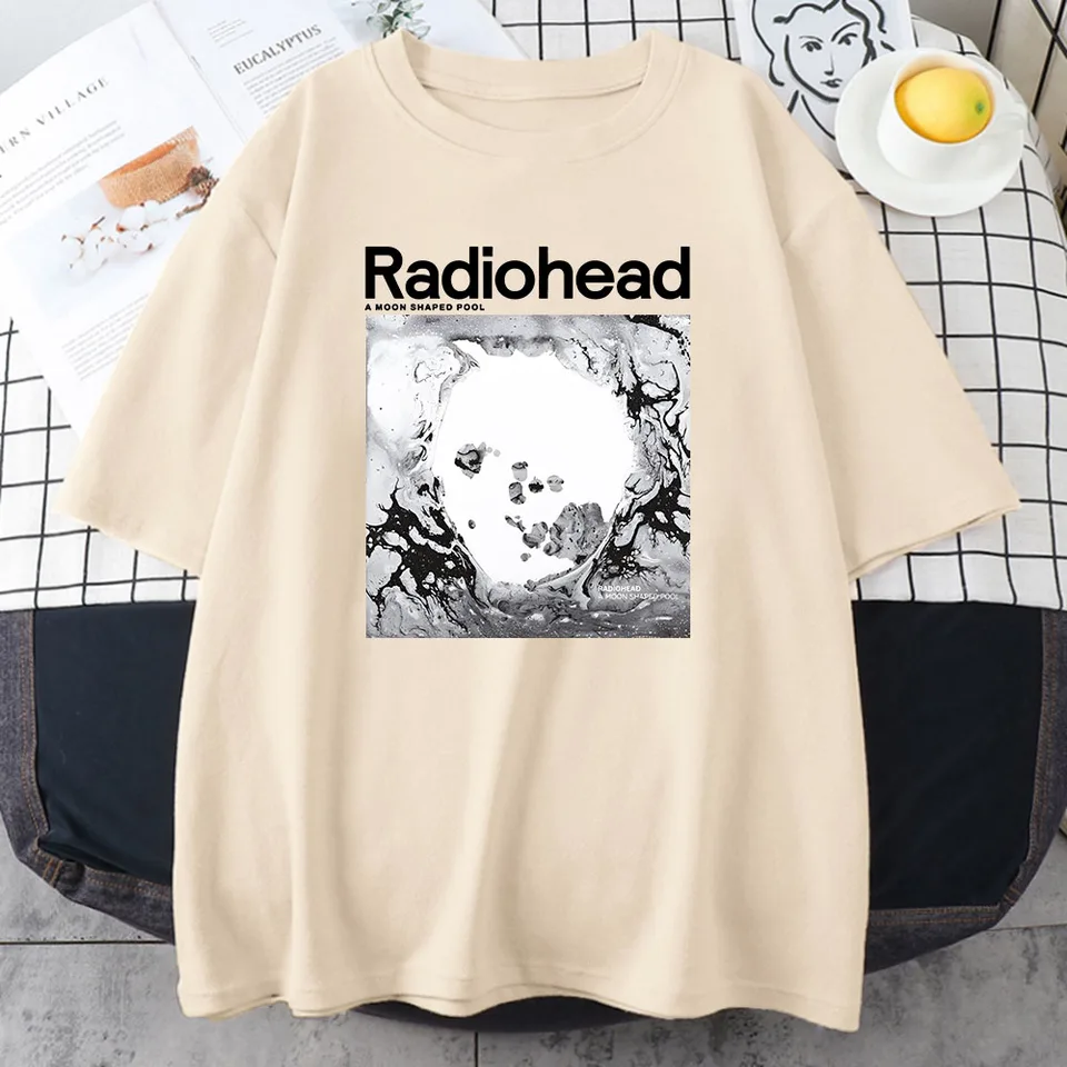 A Moon Shaped Pool Radiohead T-shirts Rock Band Hip Hop