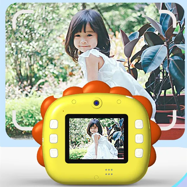 Instant Print Camera Thermal Printing Photo Camera Kid WIFI Digital Camera Girls Toy Child 1080P HD Video Camera Boys Birth Gift 5