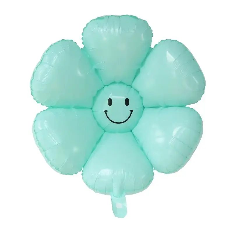 5 stücke Macarone Gänseblümchen Blume Folie Luftballons Plume ria Ball Hochzeit Geburtstags feier Dekoration Baby party Foto Requisiten Luft Globos – Detail 8
