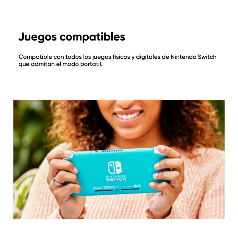 Consolas Nintendo Switch Lite - 32GB Batería 3570mah 5.5'' Compatto e leggero Controller integrati Giochi compatibili 4