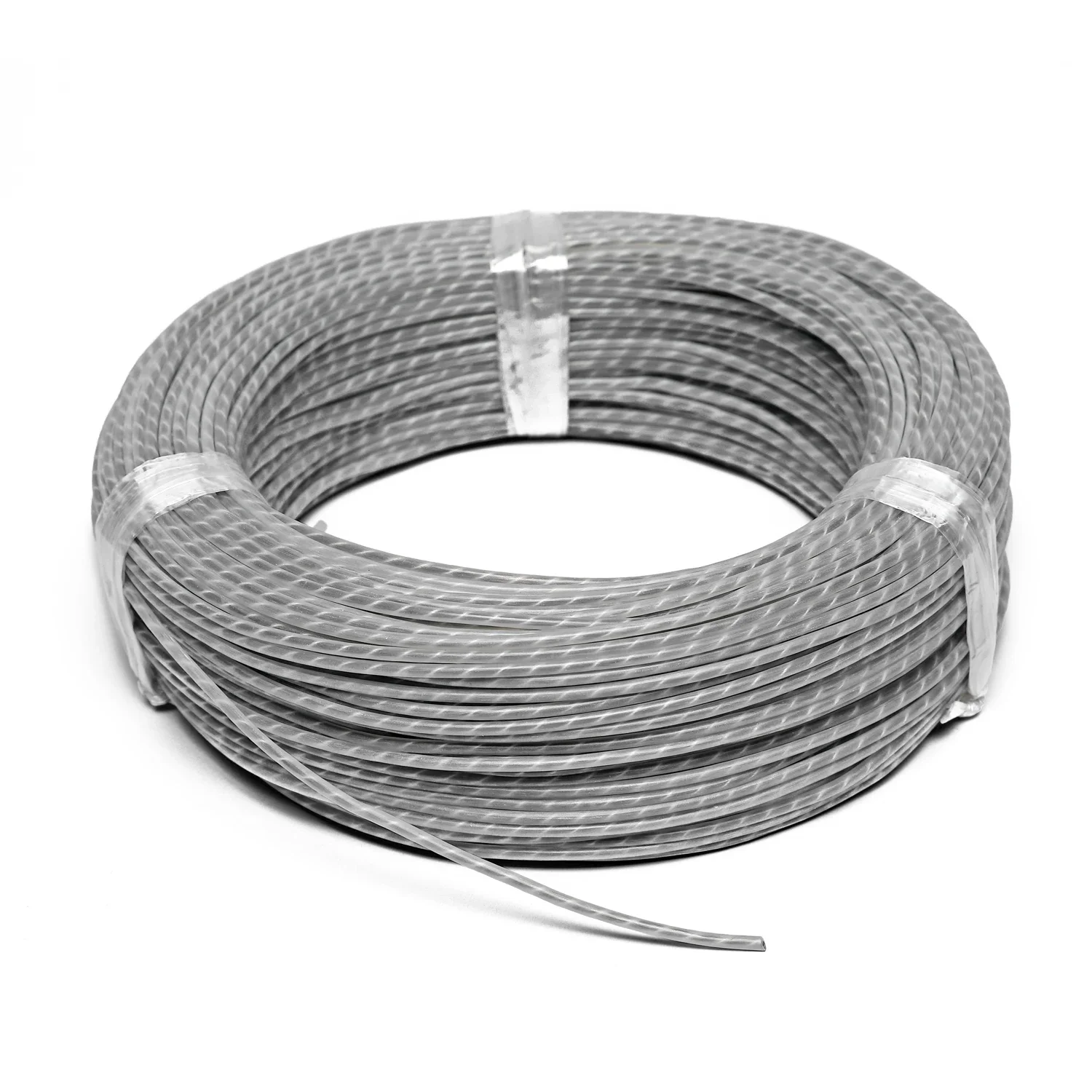 Upgraded heating cable transparent floor heating wire 100m 12K 33 ohm / M carbon electric cable electric heating wire,electric underfloor heating