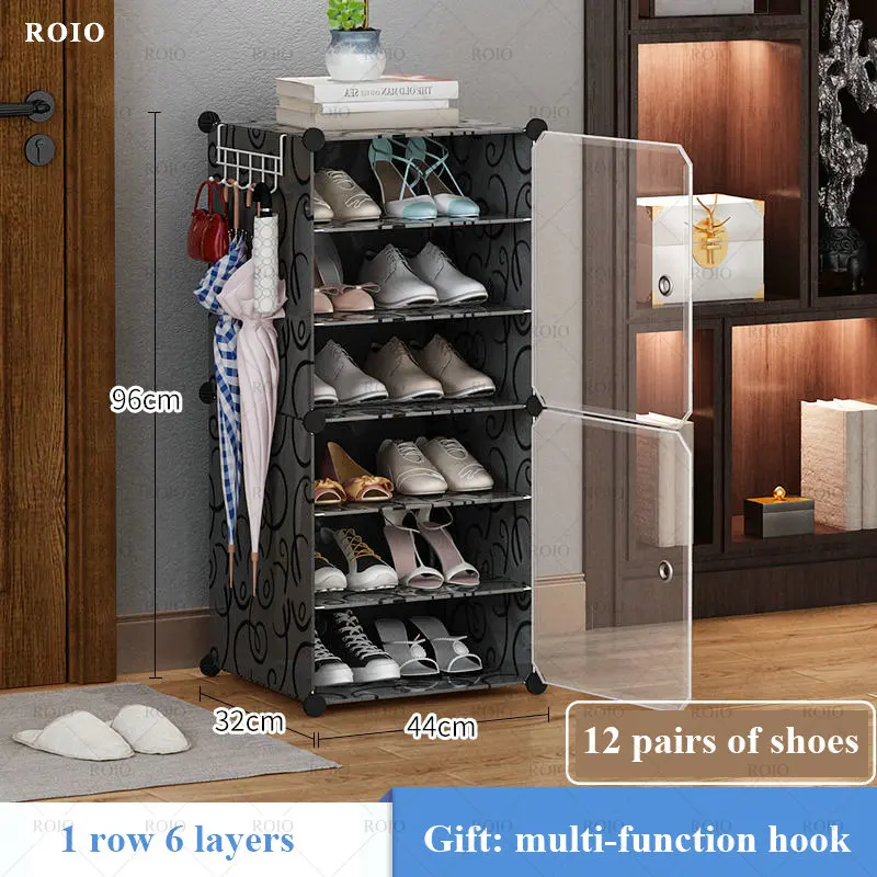 Auledio 3-Tier Shoe Rack, Stackable and Adjustable Multi-Function Wire Grid  Shoe Organizer Storage, Extra Large Capacity, Space Saving, Fits Boots