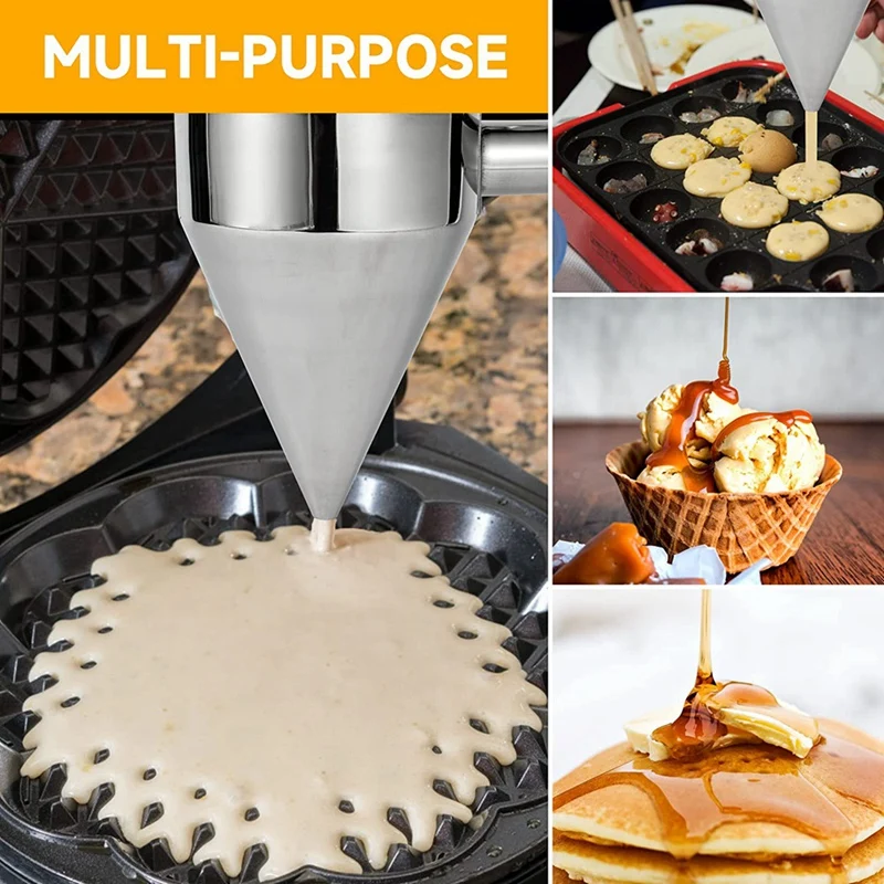 https://ae01.alicdn.com/kf/S0a268378380547c0881a1a57fc69ac04H/1-PCS-Pancake-Batter-Dispenser-Funnel-Dispenser-With-Stand-Baking-Tool-Silver-For-Cake-Pancakes-Cupcakes.jpg