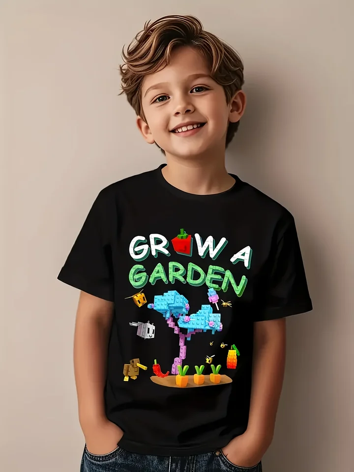 Candy Flower Fun Aesthetic Kids T-Shirt