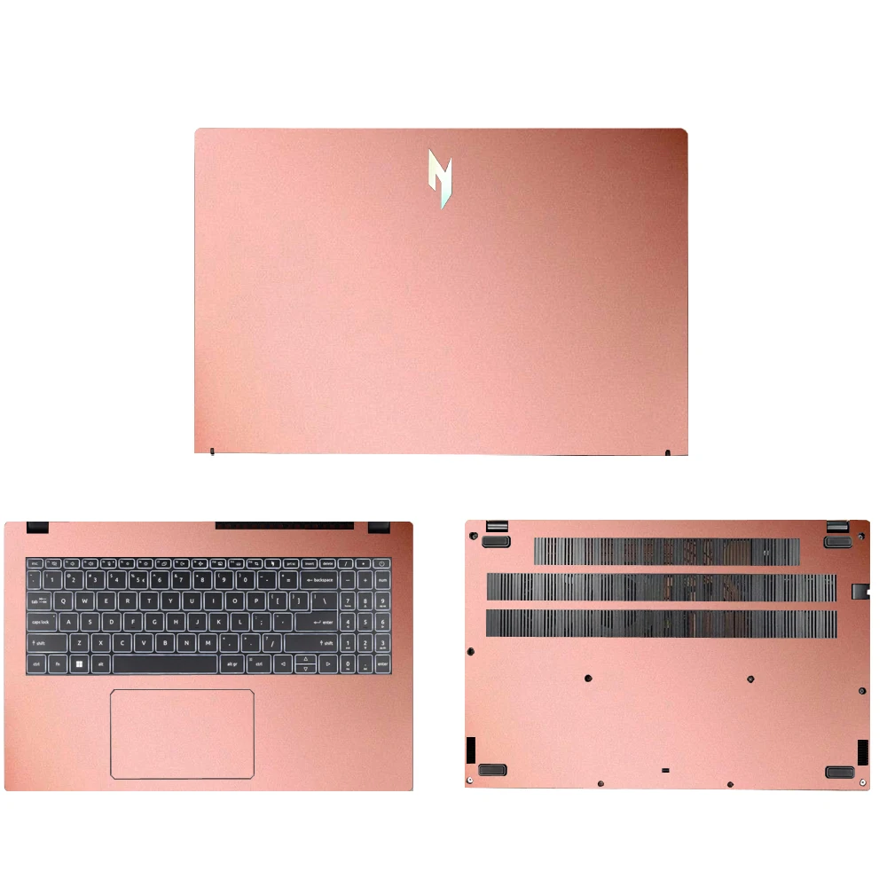 지문 방지 프리 컷 비닐 스킨 커버 노트북 데칼 스티커 Acer Nitro V 15 ANV15-41 ANV15-51 ANV15-52 풀 바디 필름