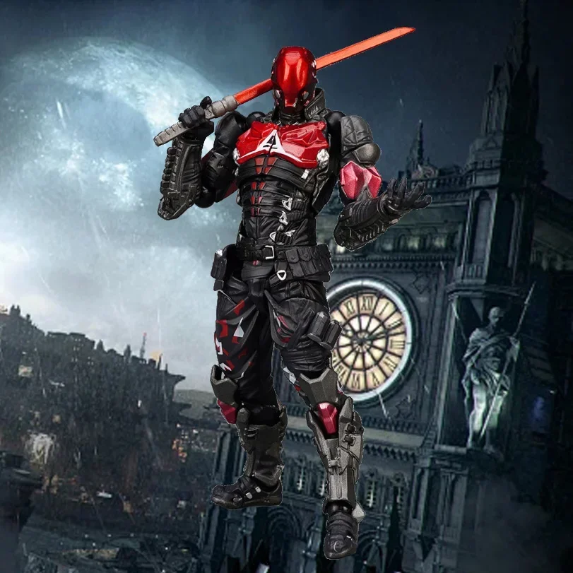 Yamaguchi Style 024 Batman Arkham Knight Action Figure Boxed Arkham Knight Figure Ornament Giocattolo Per Bambini Regalo Di Compleanno