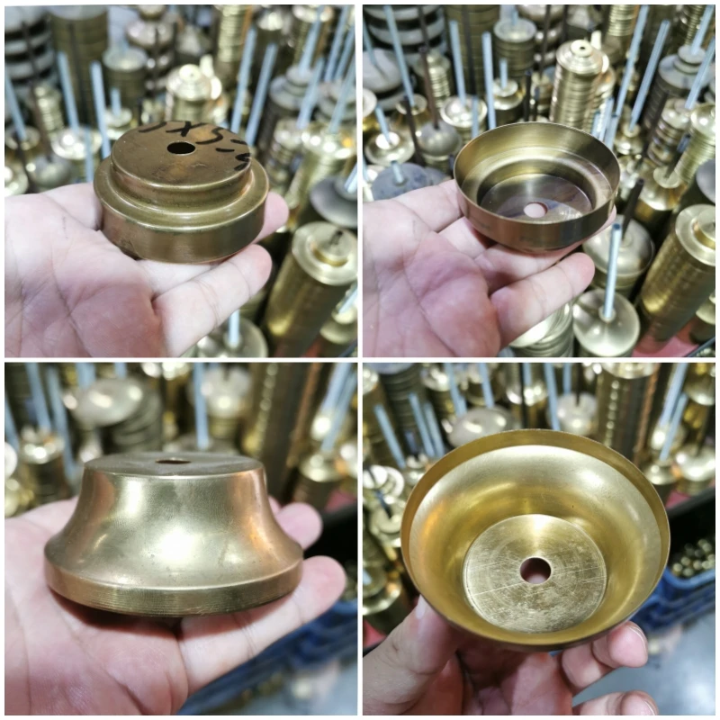 All Brass Desk Lamp Base Shade Claw Unpolished Lampshade Base Ceiling Plate Customizble Processing lamp base led lamp base diy lighting accessories