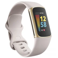 Premium TPU Sport Strap for Fitbit Charge - Durable Replacement Wristband Accessory (MoonW)