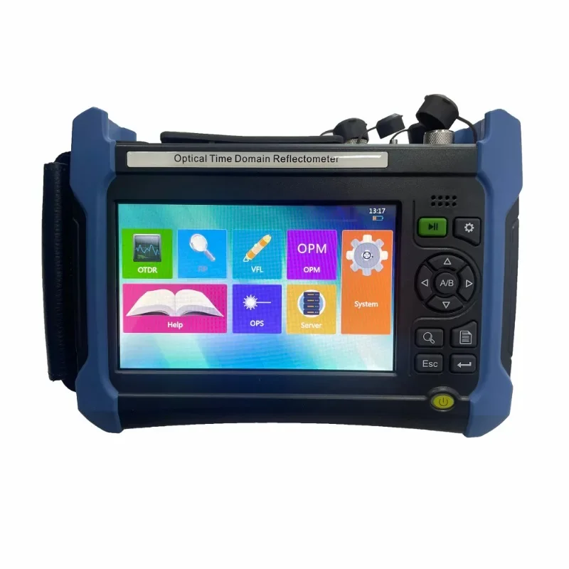 

1310/1550/1625nm PON OTDR with 37/36/37dB Dynamic Range and Touch Screen