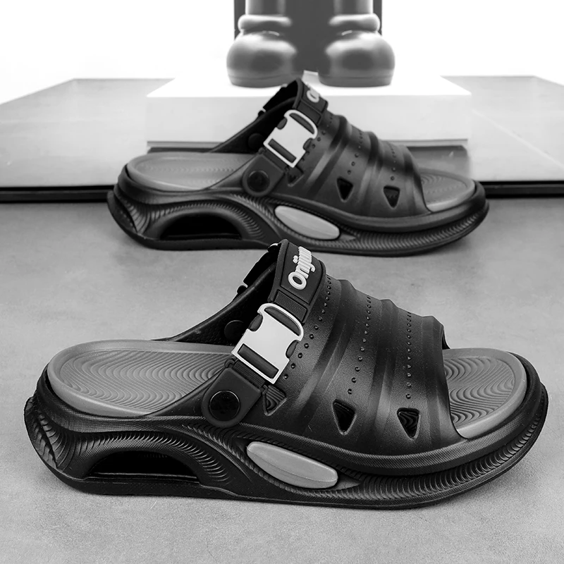 شباشب رجالية صيفية جديدة 2026، صنادل متعددة الاستخدامات، نعل ناعم من مادة EVA، أحذية للرجال والنساء للاستخدام الداخلي والخارجي والمشي والشاطئ