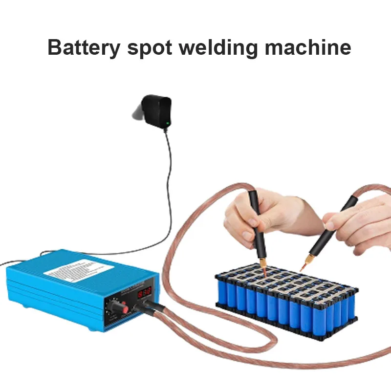 

Высокомощный аппарат для точечной сварки, 5000 Вт, фотоаккумулятор 18650, электросварочные инструменты «сделай сам»